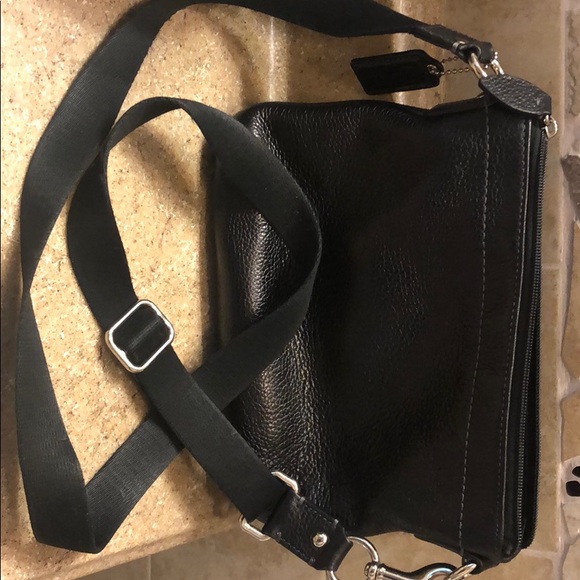 Coach Black Leather Crossbody - Picture 3 of 4